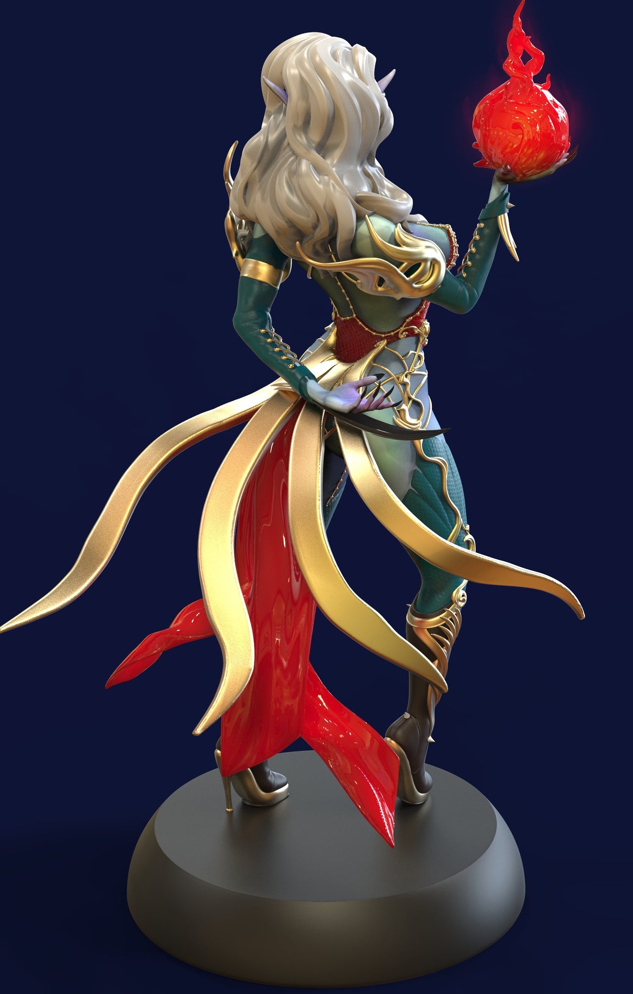 Dark Elf Wizard