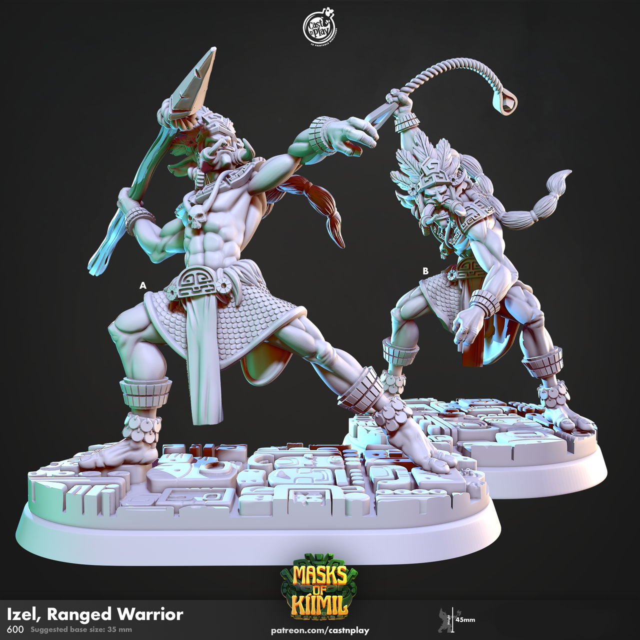 Izel, Ranged Warrior Bundle