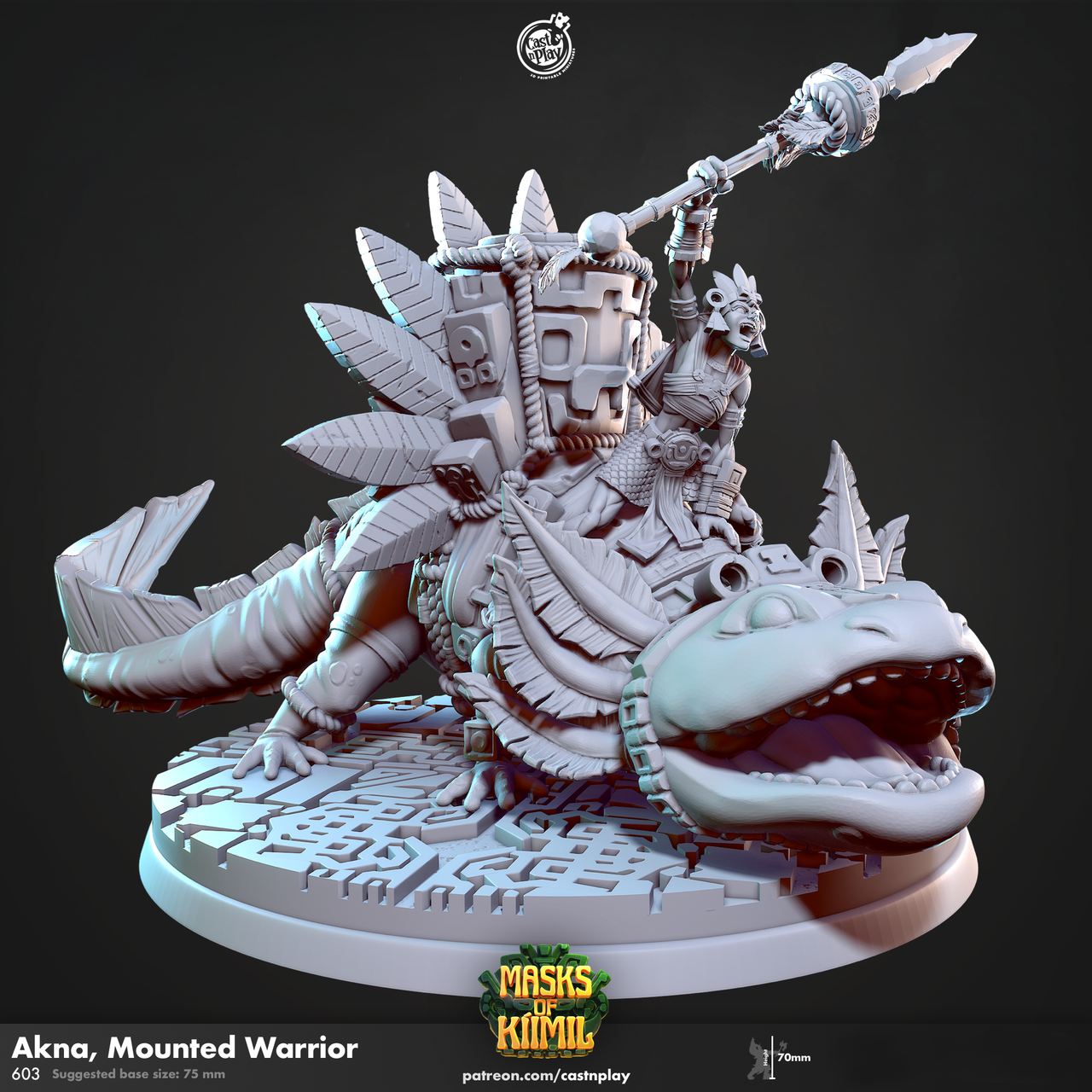 Akna, Mounted Warrior