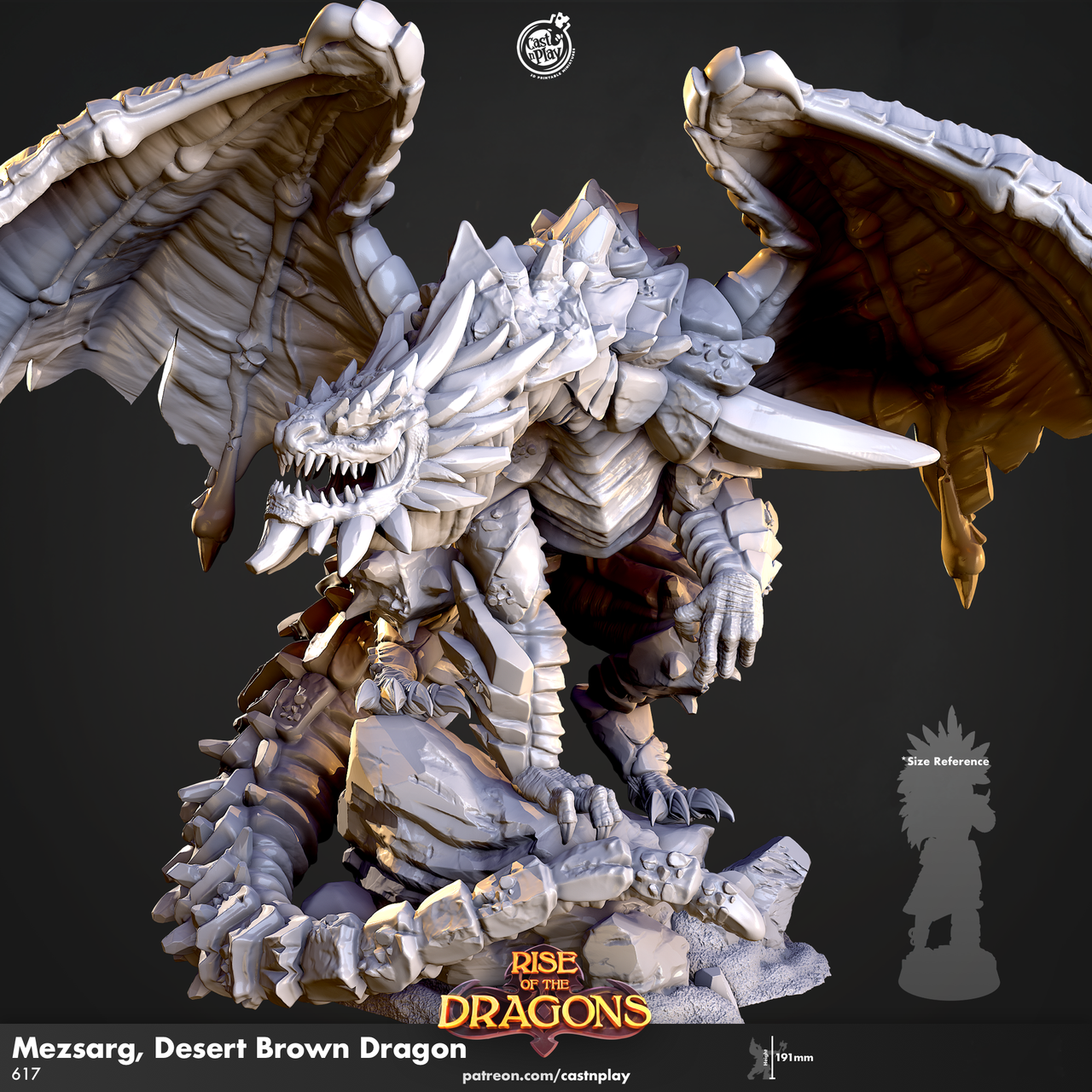 Mezsarg, Desert Brown Dragon