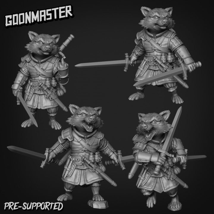 Raccoon Rogue Bundle 1