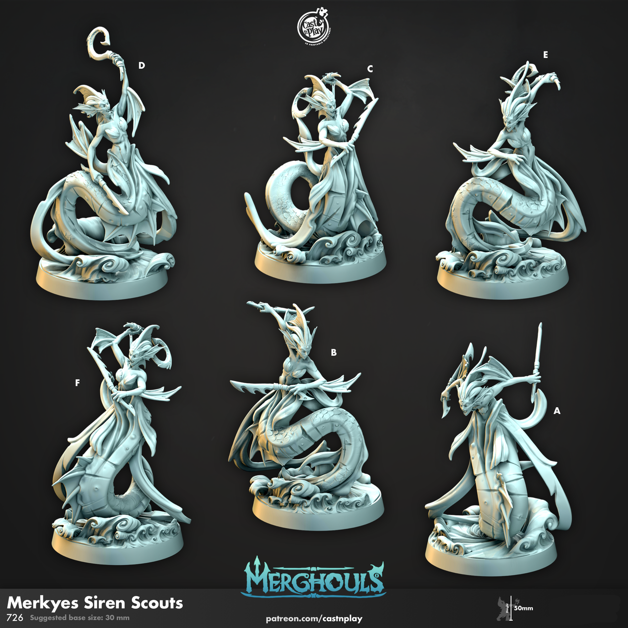 Merkyes Siren Scouts Bundle