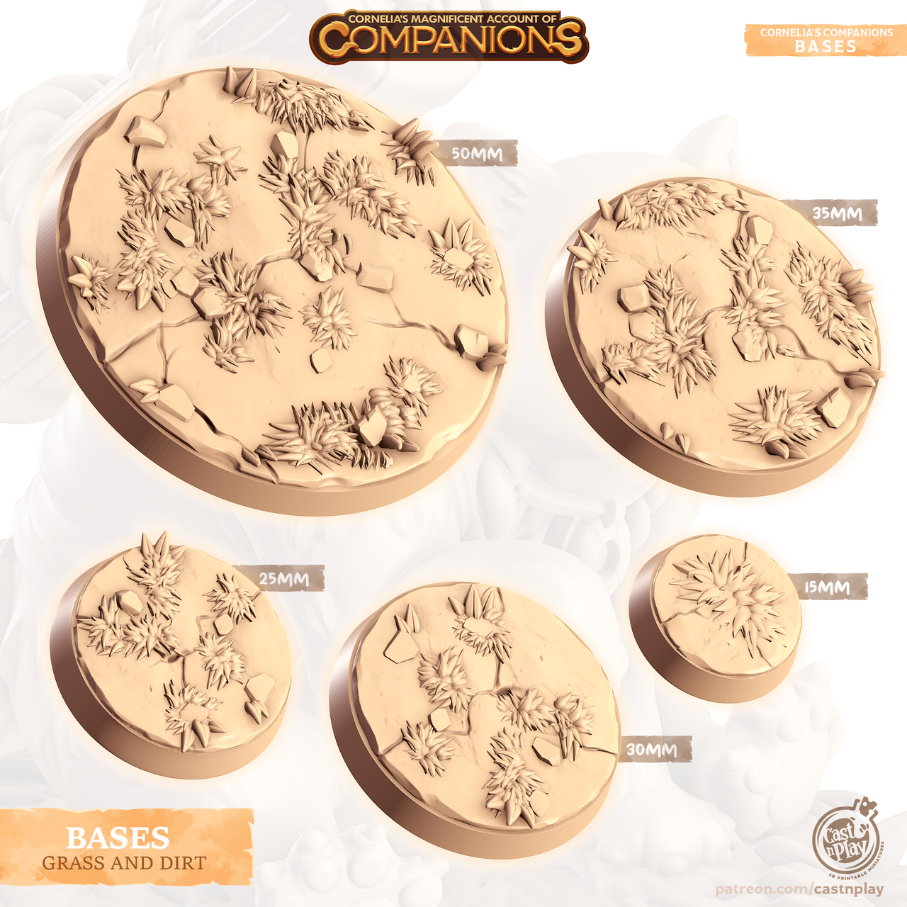 Grass and Dirt Bases