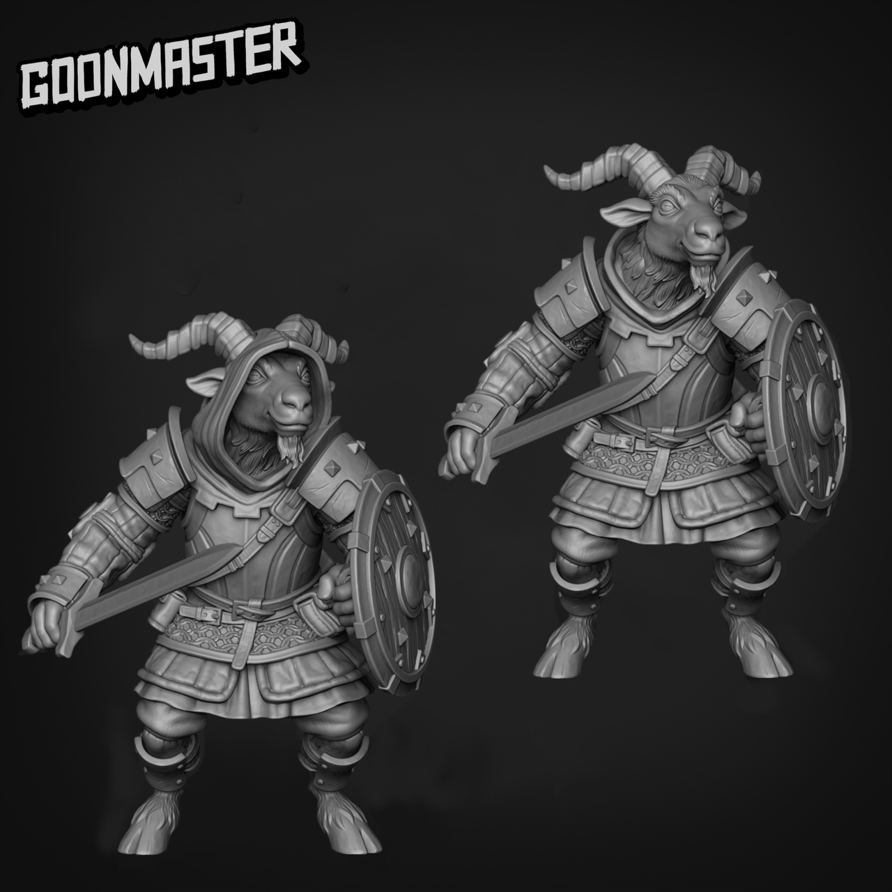 Black Goat Marauder Sword & Shield Bundle