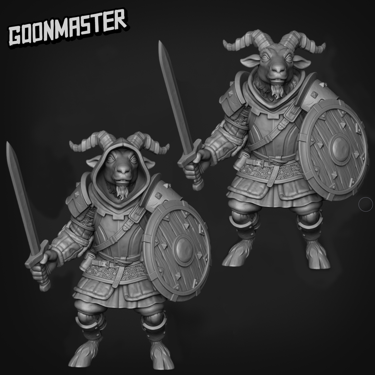 Black Goat Marauder Sword & Shield Bundle