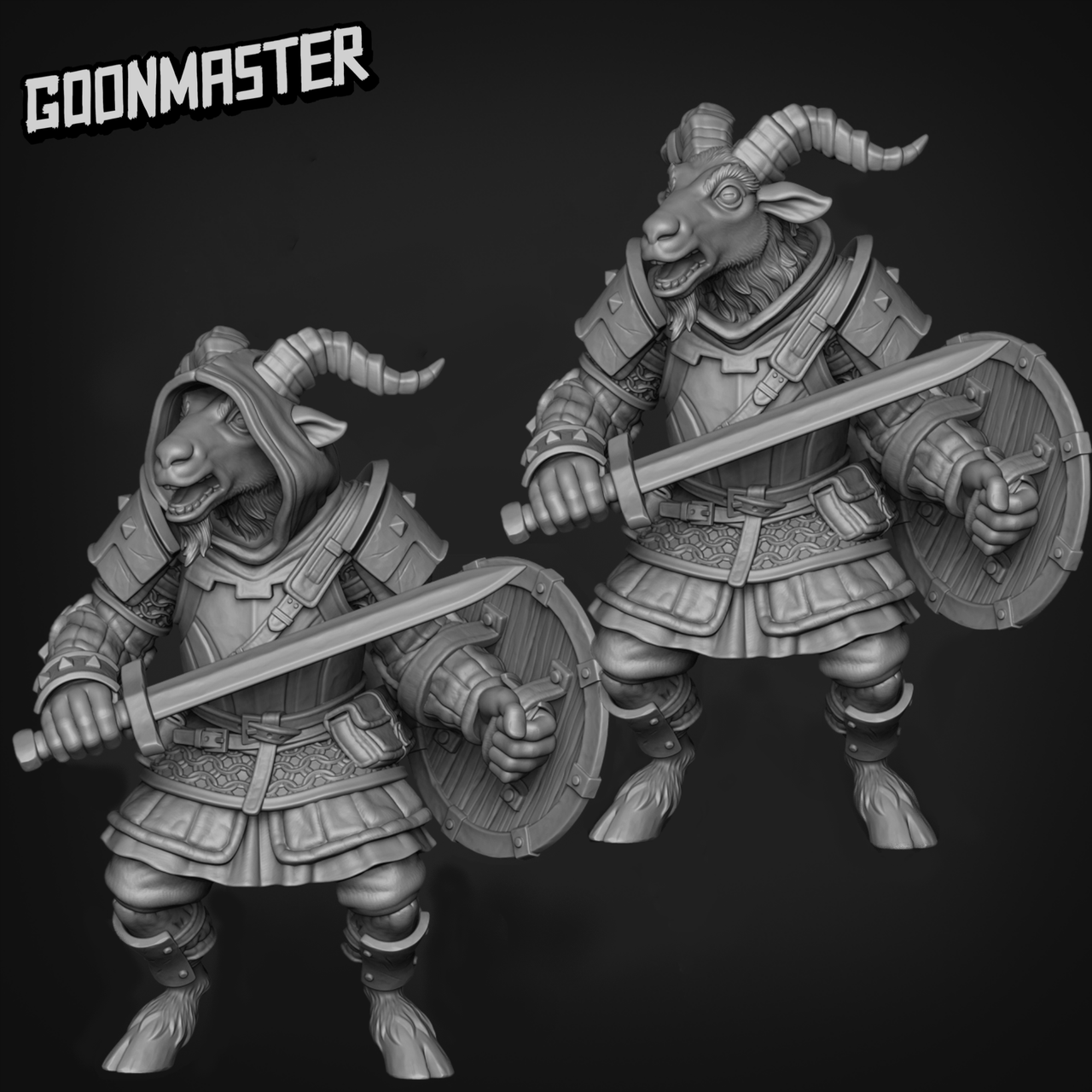 Black Goat Marauder Sword & Shield Bundle