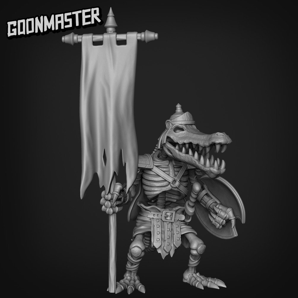 Crocodile Skeleton Bundle 1