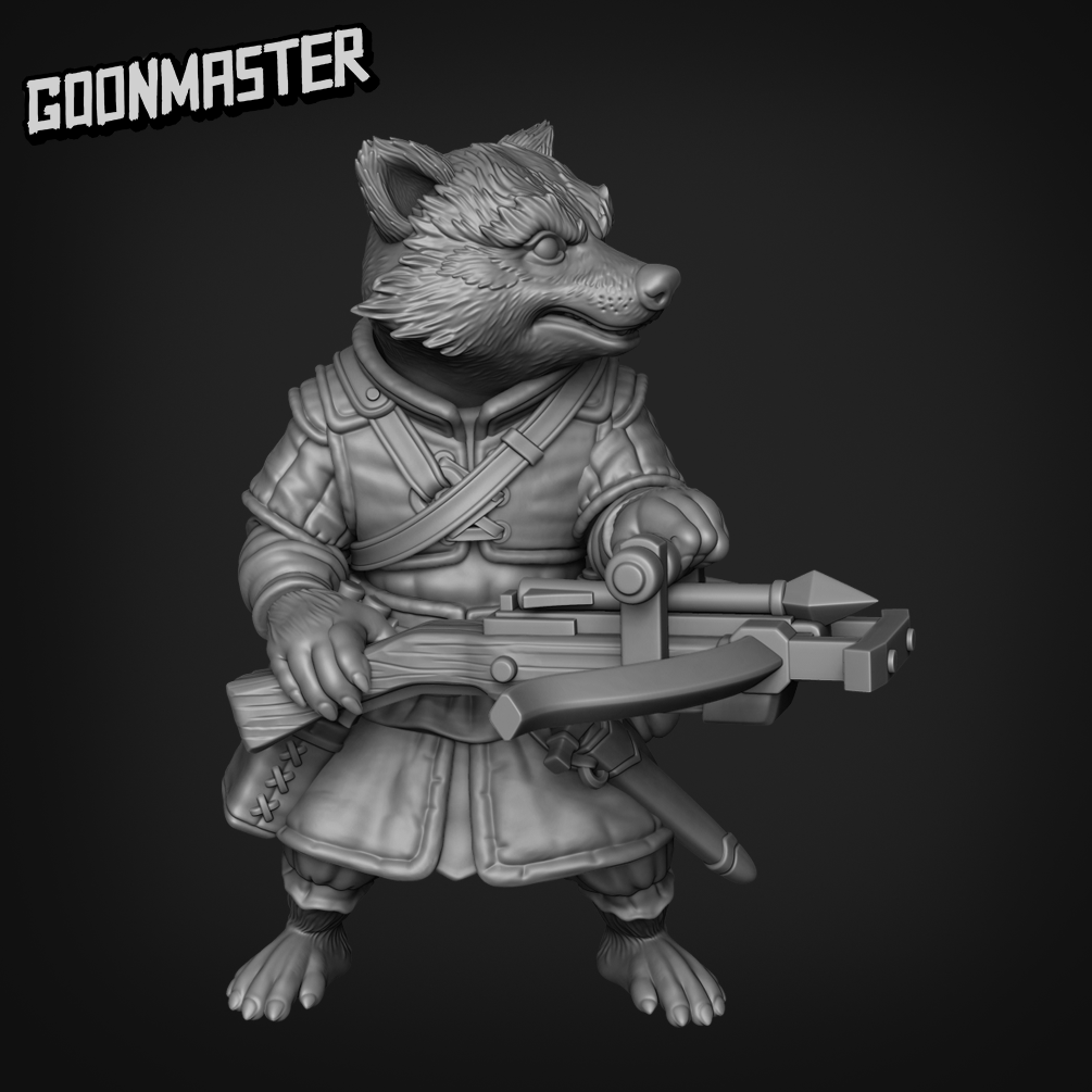 Raccoon Crossbowman Bundle
