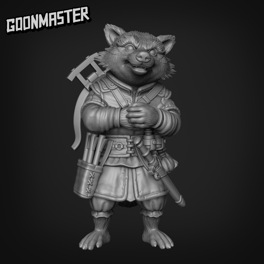 Raccoon Crossbowman Bundle