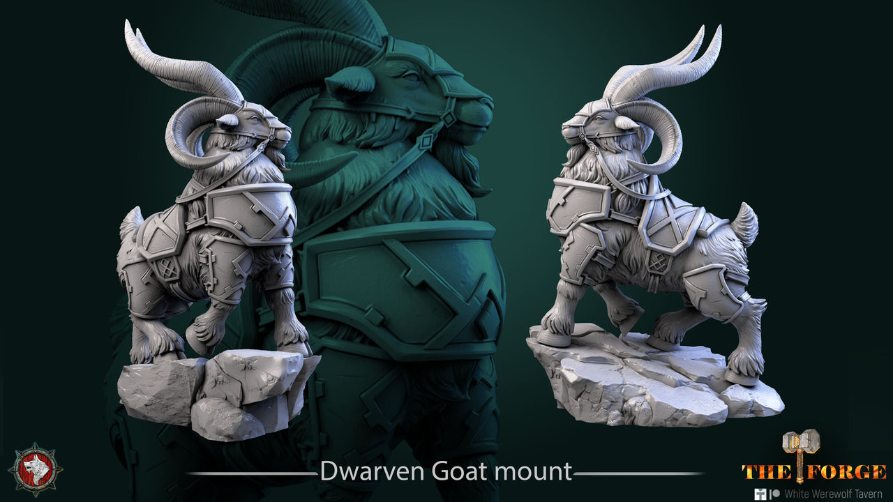 Dwarven Armored Goat