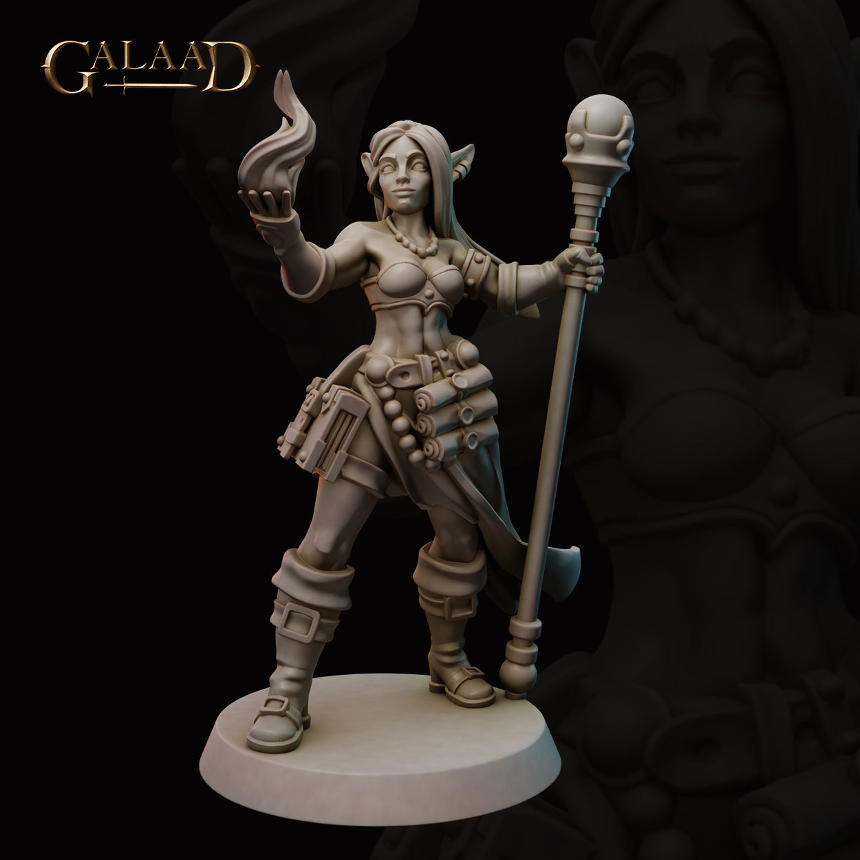Female Mages and Fighters Bundle