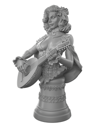 Thumbnail for Grogella the Human Bard Busts