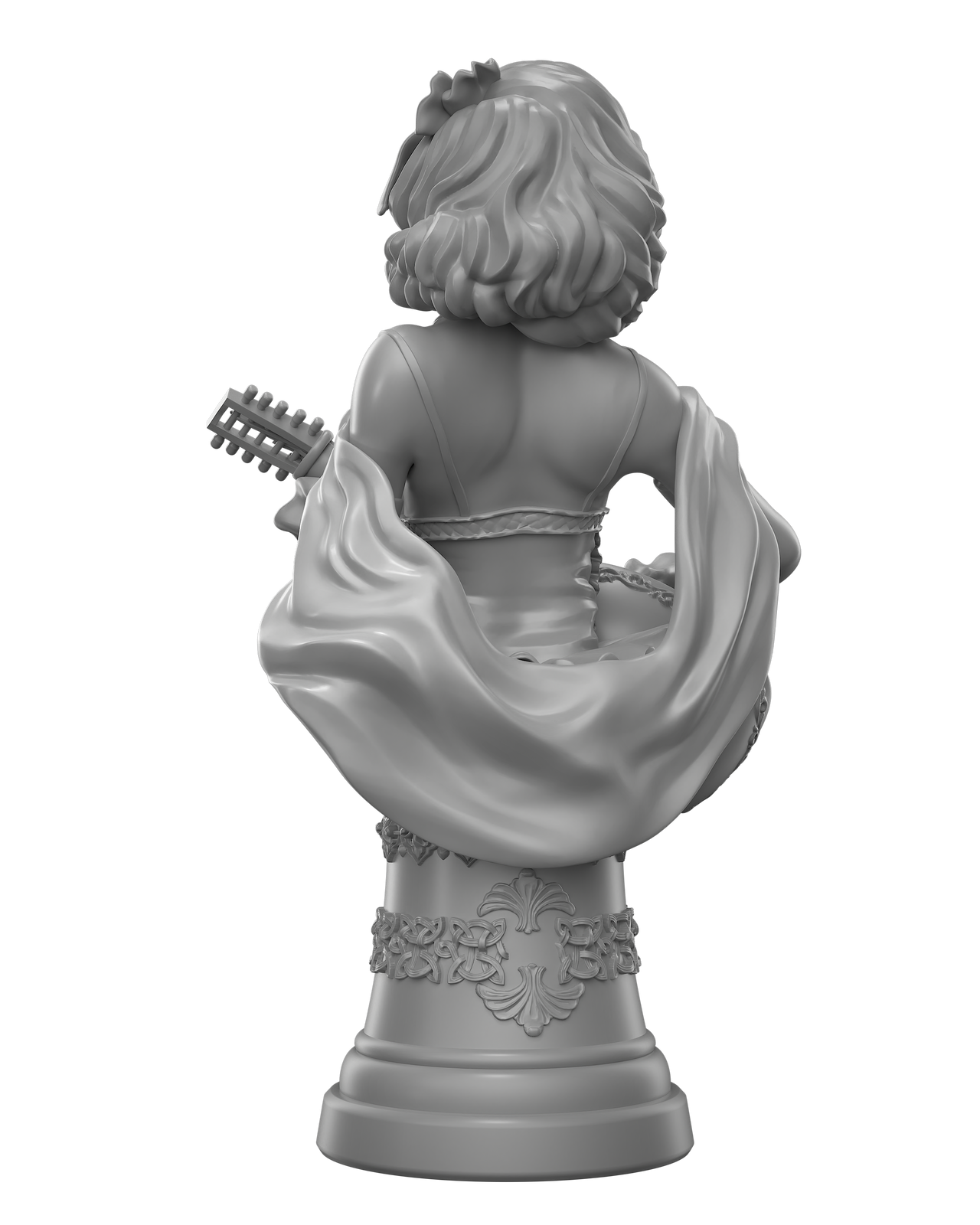Grogella the Human Bard Busts