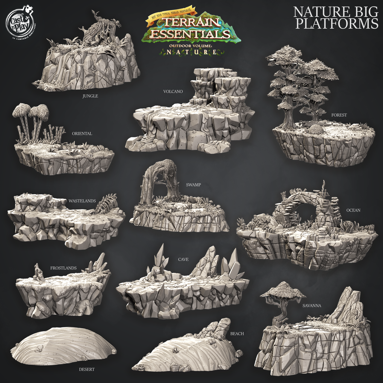 Nature Terrain - Platforms