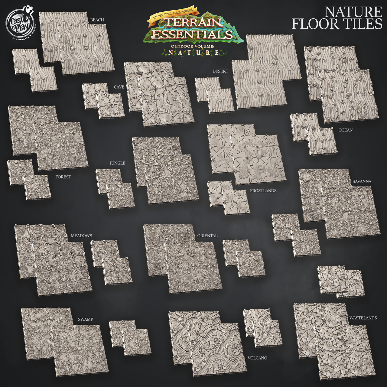 Nature Terrain - Modular Floors