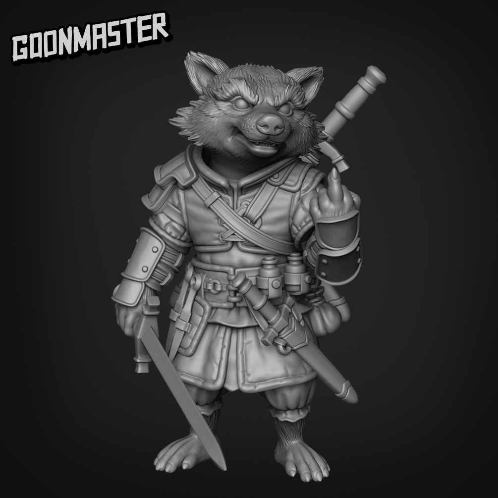Raccoon Rogue Bundle 1