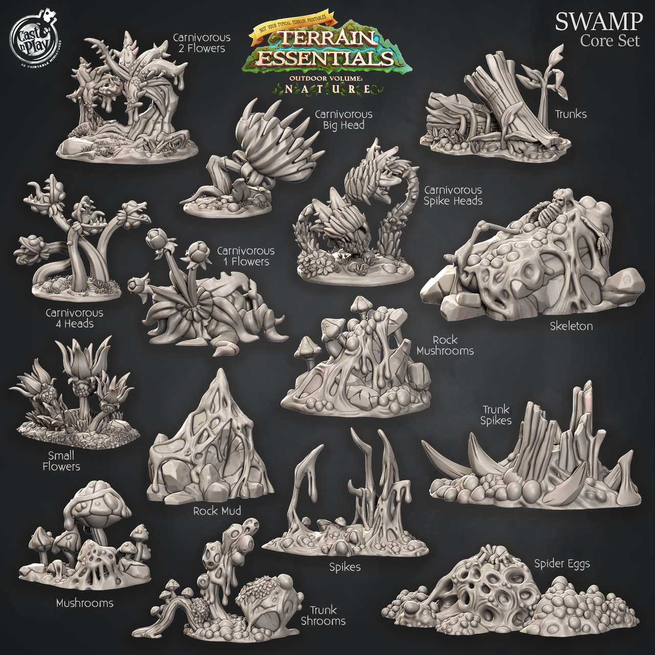 Swamp Terrain - Core Set