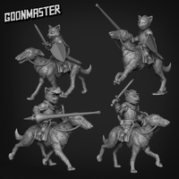 Thumbnail for Cat Knight Borzoi Cavalry Bundle