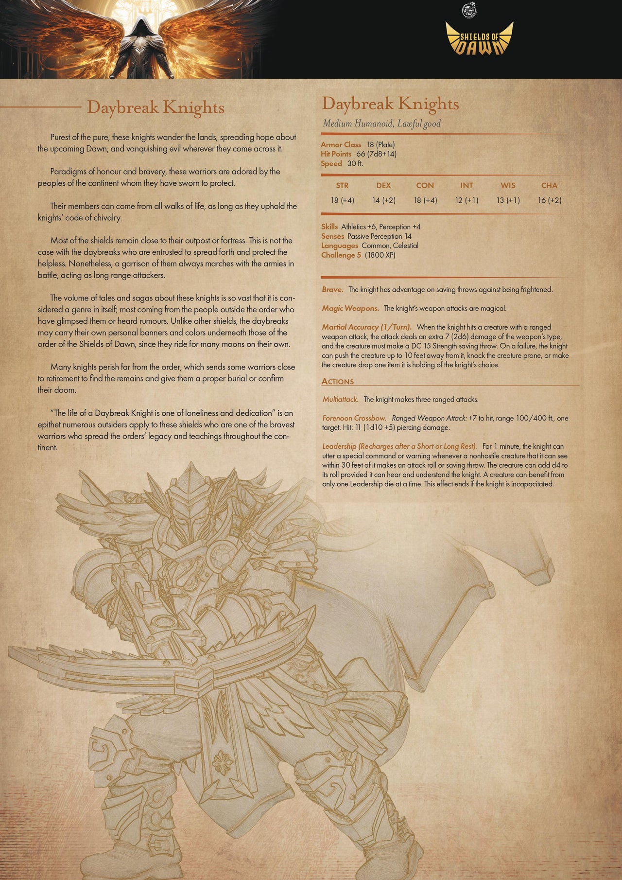 Daybreak Knight Bundle