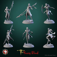 Thumbnail for Elven Female Warrior Bundle