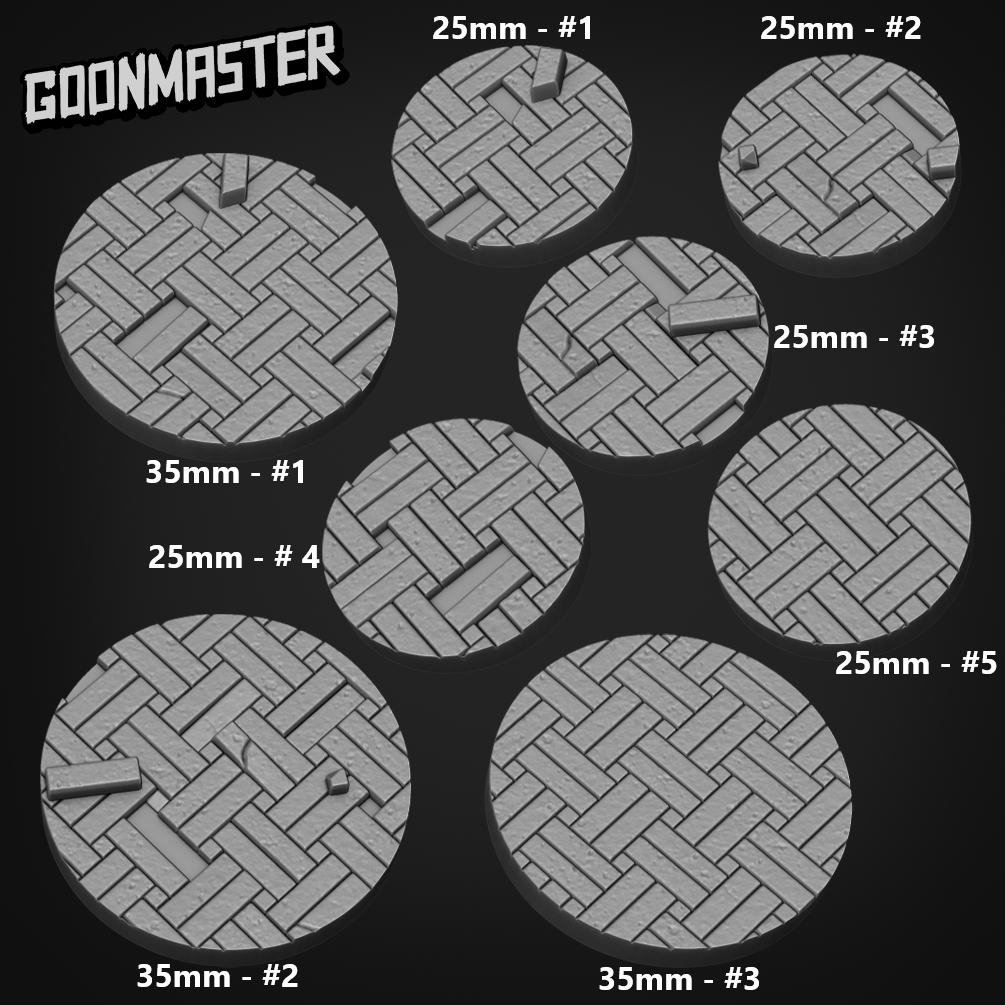Basket Weave Tile Bases