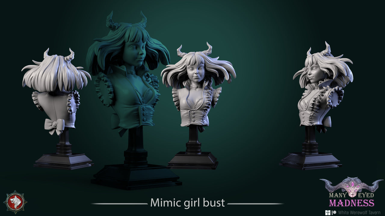 Mary the Mimic Girl Bust
