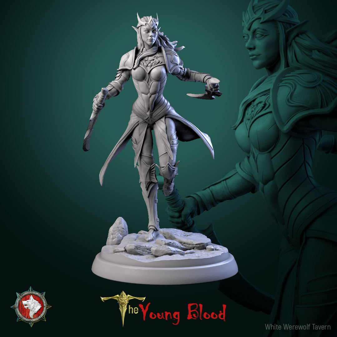 Elven Female Warrior Bundle