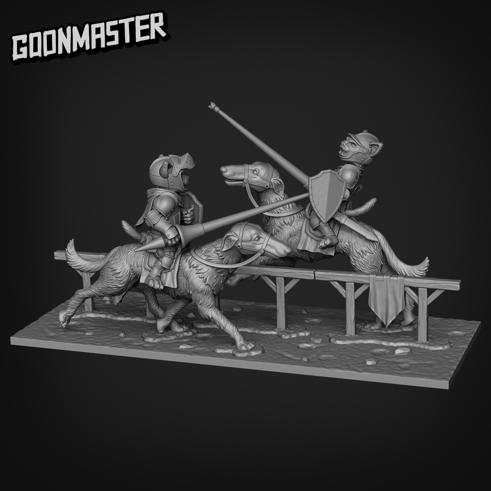Jousting - Diorama