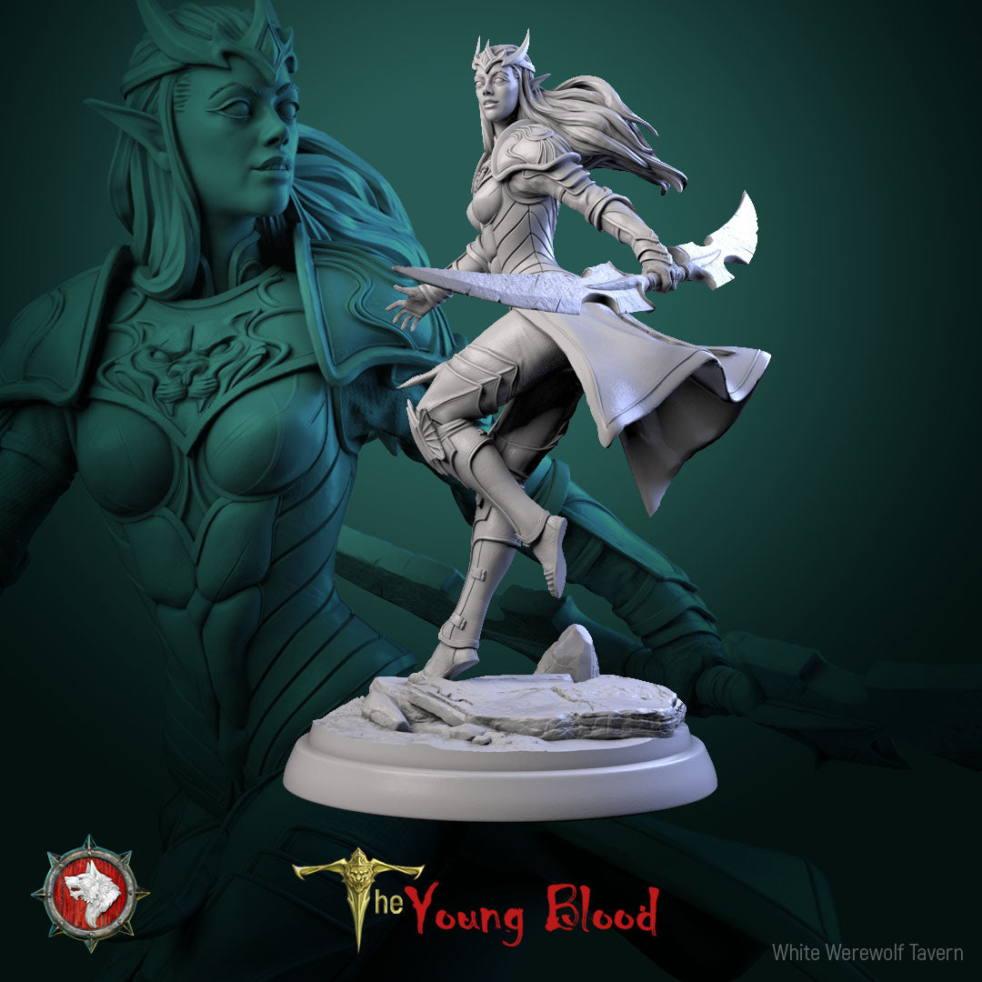Elven Female Warrior Bundle