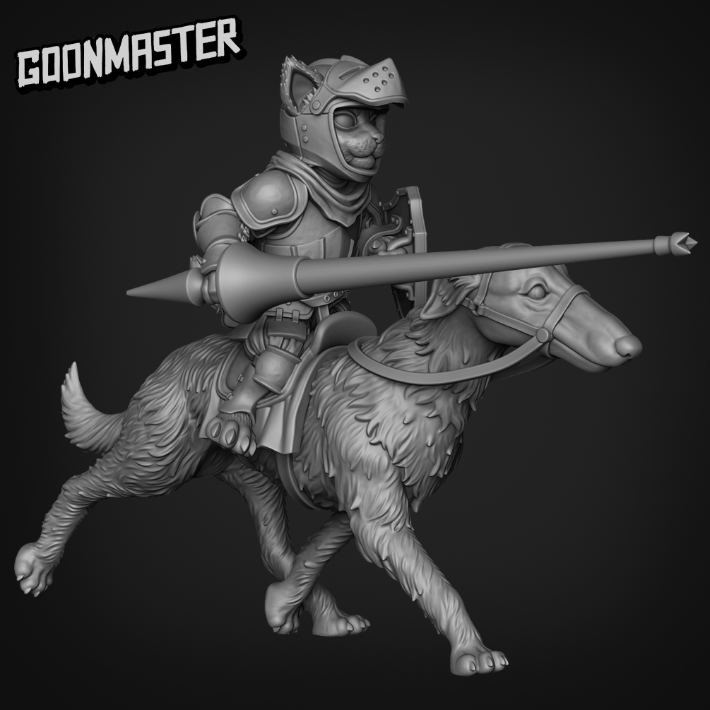 Cat Knight Borzoi Cavalry Bundle