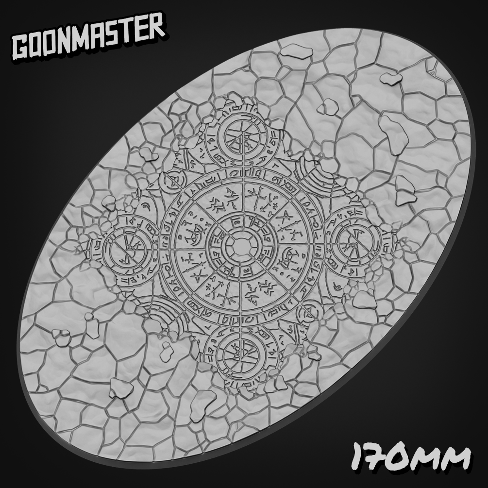 Occult Circle Carving Bases