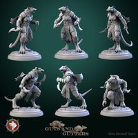 Thumbnail for Rat Female Assassin Bundle