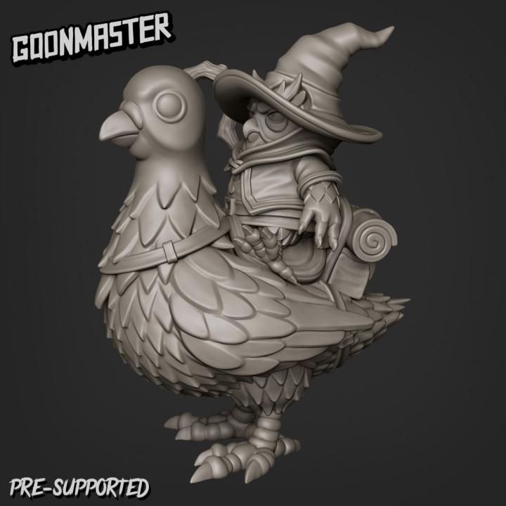 Pigeon Mount and Owl Riders