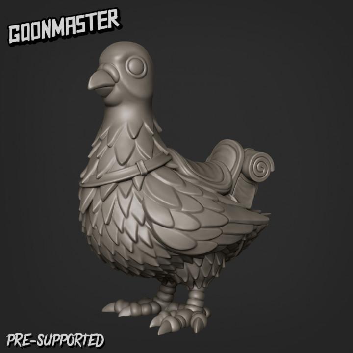 Pigeon Mount and Owl Riders