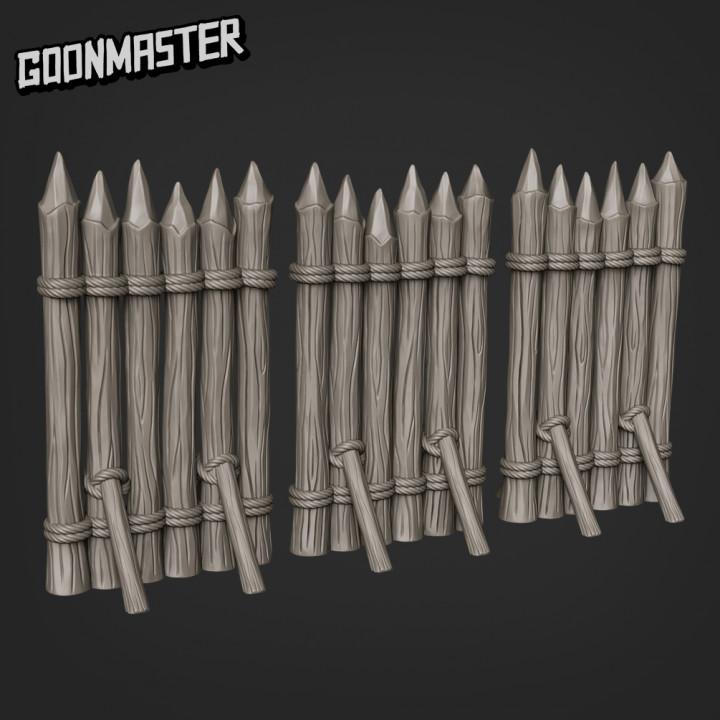 Spiked Wall Set
