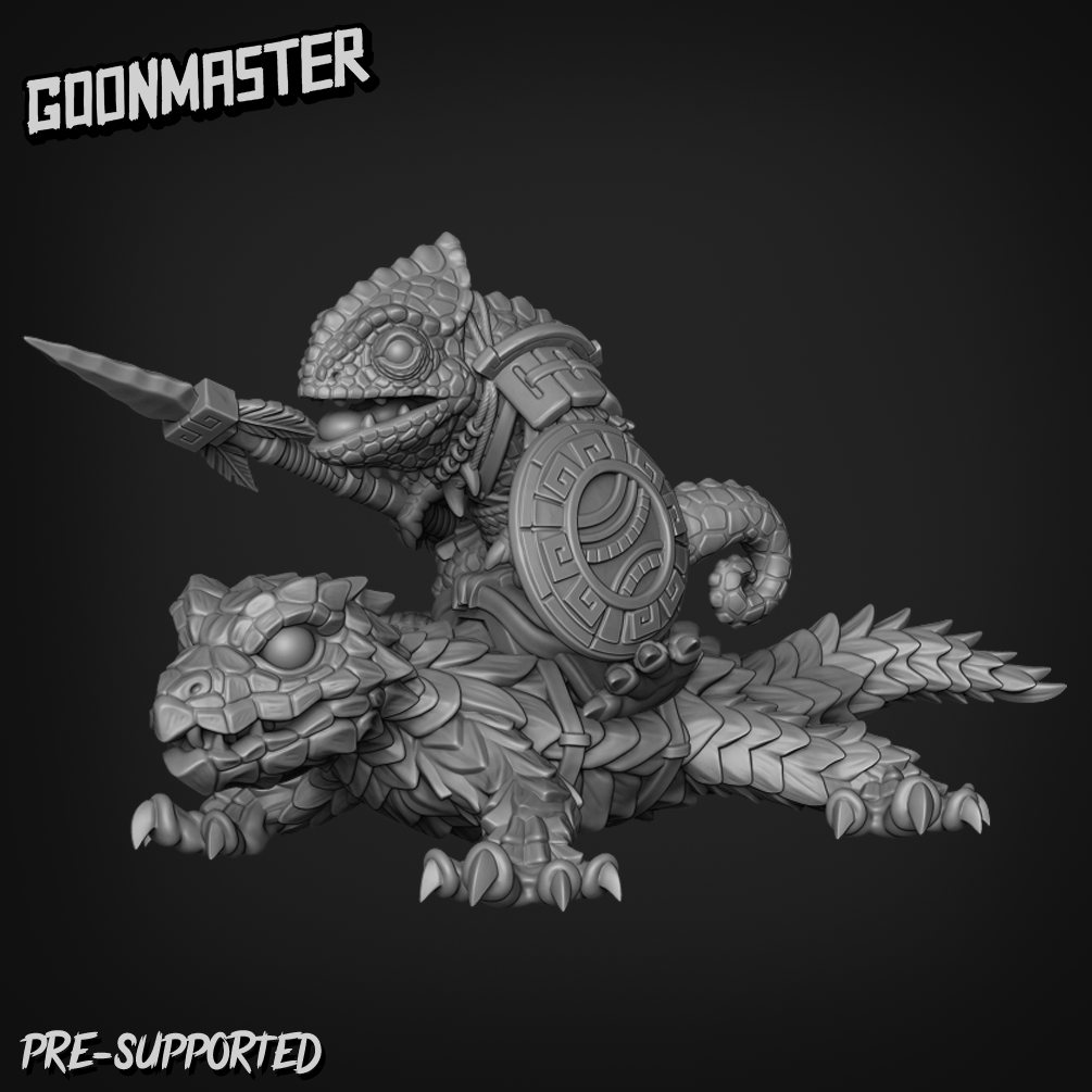Armadillo Lizard Cavalry Bundle