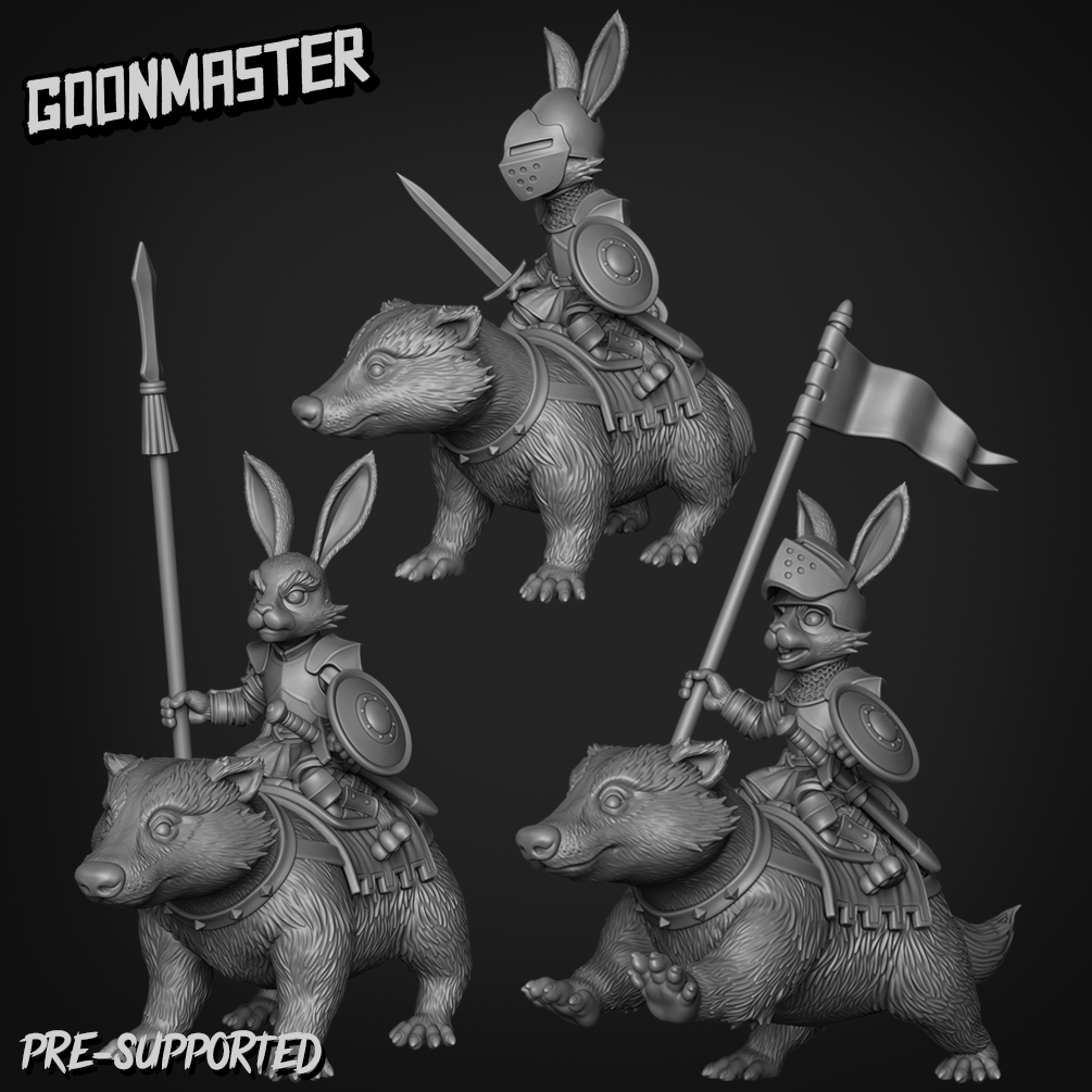 Bunny Badger Cavalry Bundle