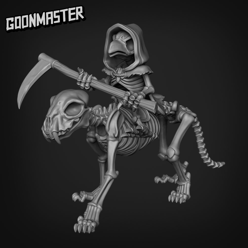 Big Cat Skeletons Cavalry Bundle