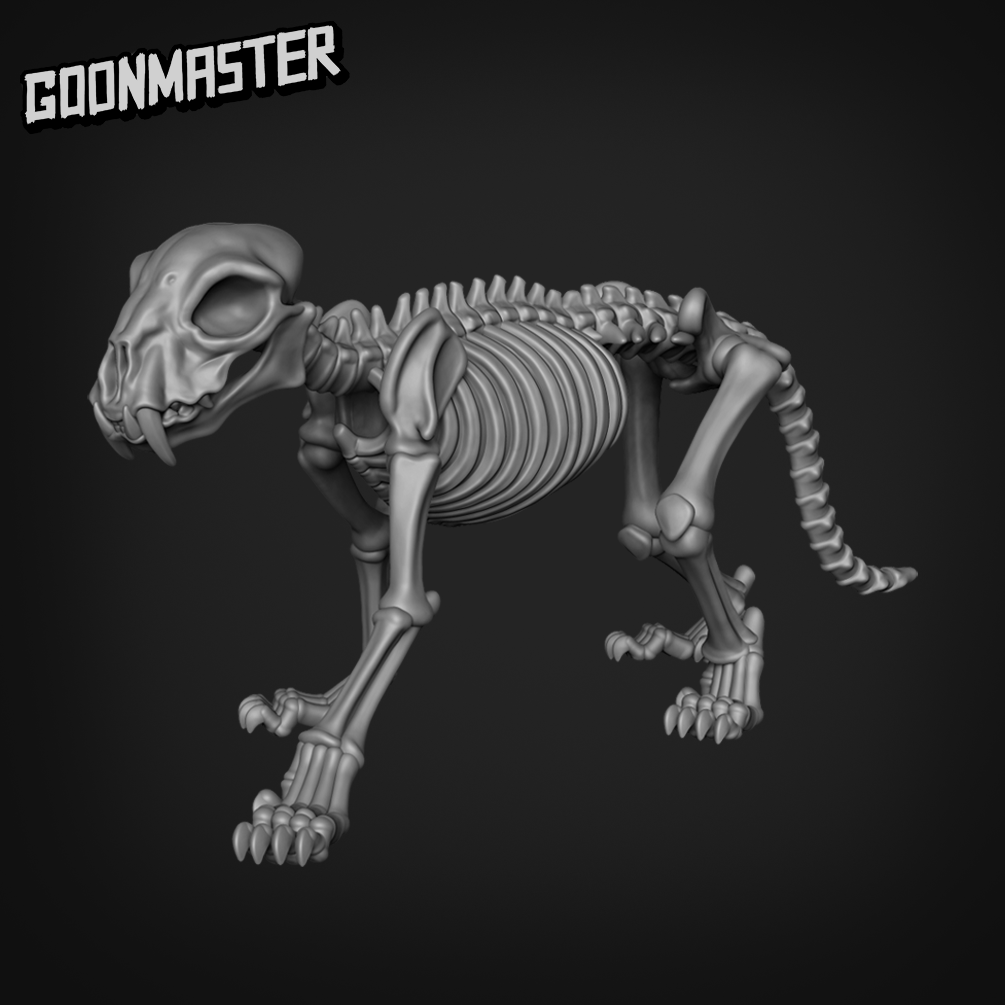 Big Cat Skeletons Cavalry Bundle
