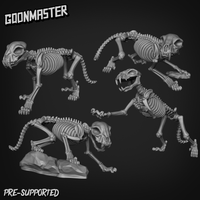 Thumbnail for Big Cat Skeletons Cavalry Bundle