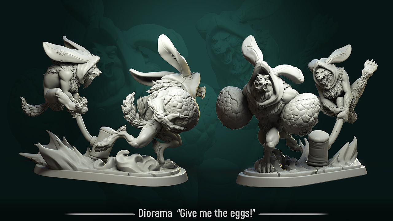 Give Me The Eggs - Diorama