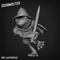 Thumbnail for Fancy Frog Swordsman Bundle