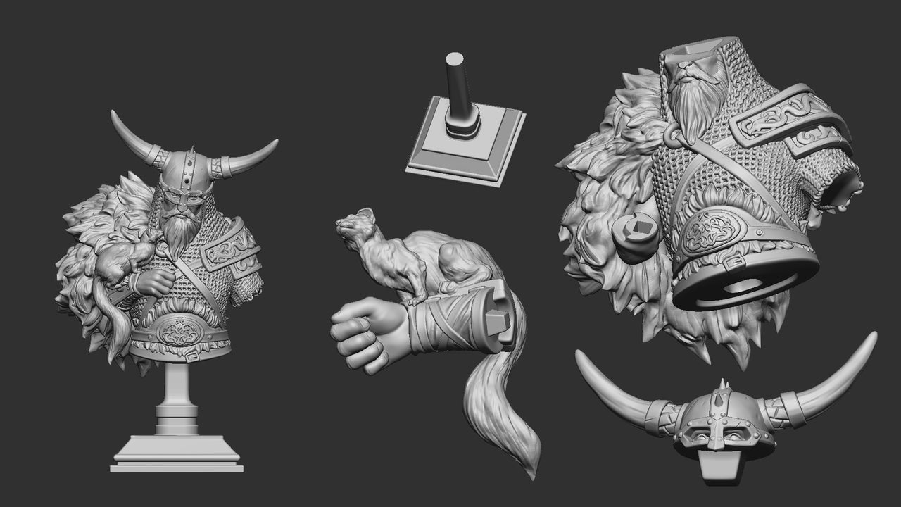 Kolgrim Bust