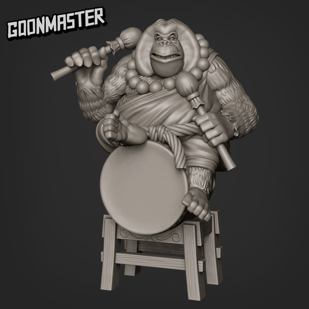 Orangutan Drummer