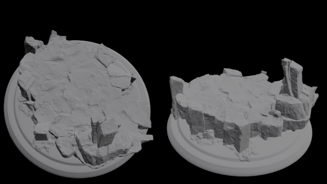 Rock Cliff Base