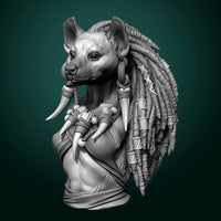 Thumbnail for Meirosa - Gnoll Matriarch - Bust