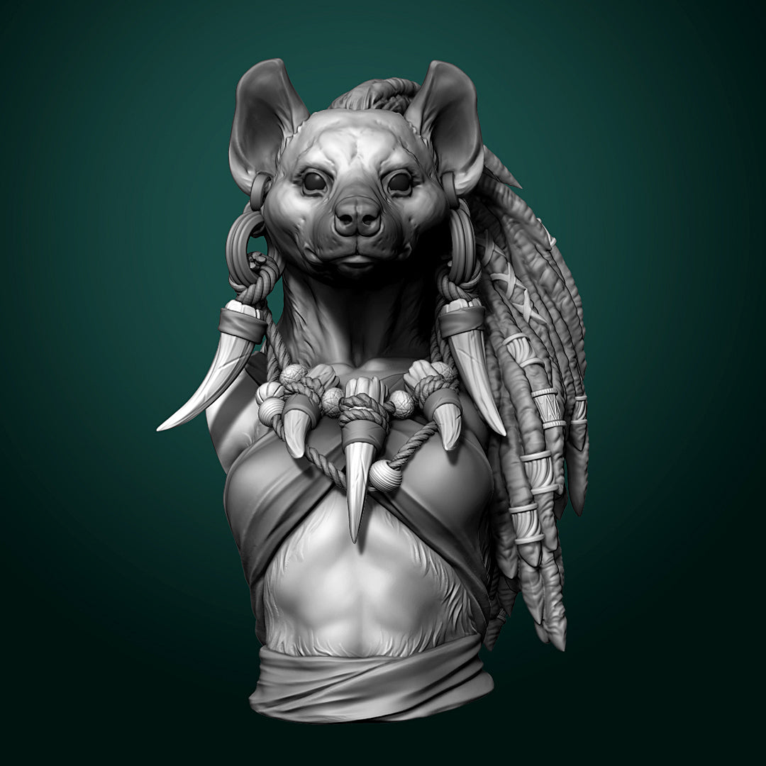 Meirosa - Gnoll Matriarch - Bust