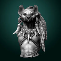 Thumbnail for Meirosa - Gnoll Matriarch - Bust