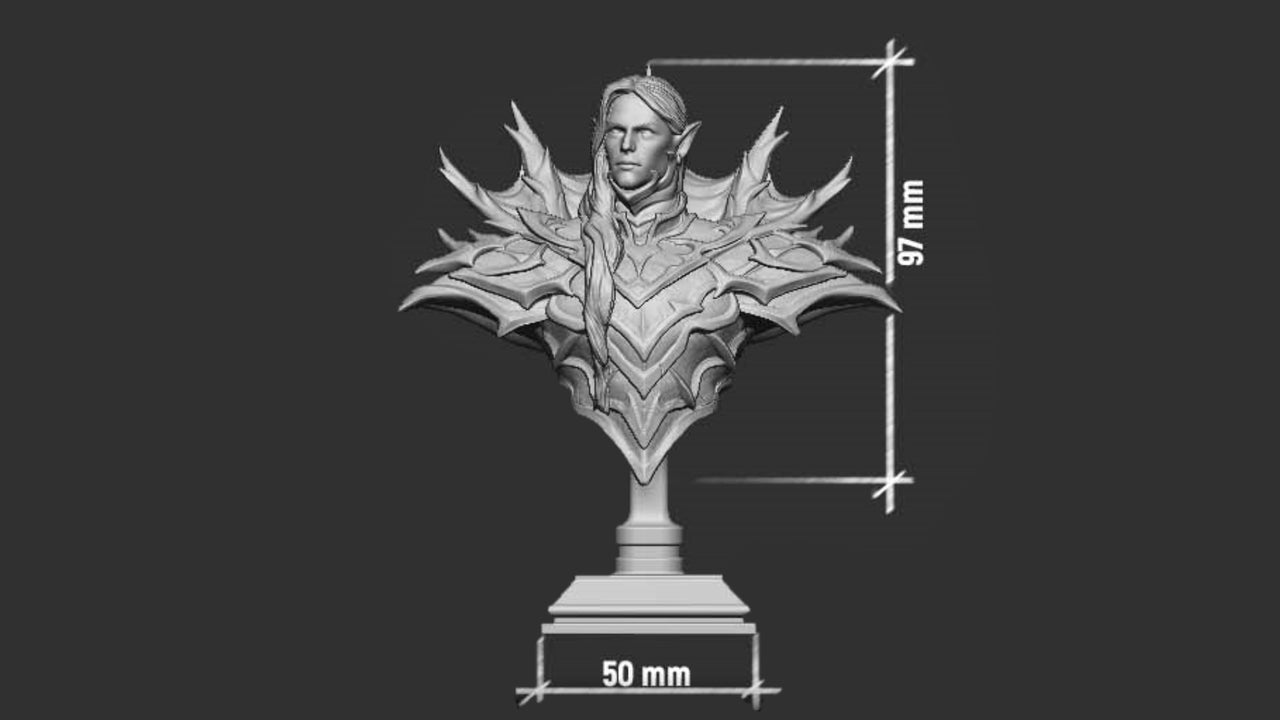 Hork the Merciful Bust
