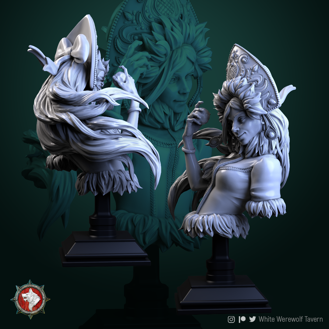 Snowgirl Bust